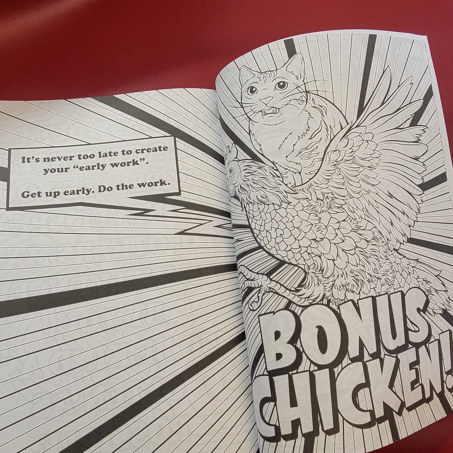 Coloring Book: "Depression Cats Deluxe"