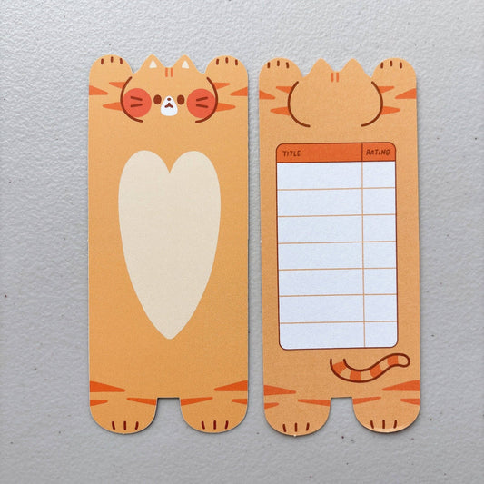 Cat Soft Matte Double Sided Bookmarks
