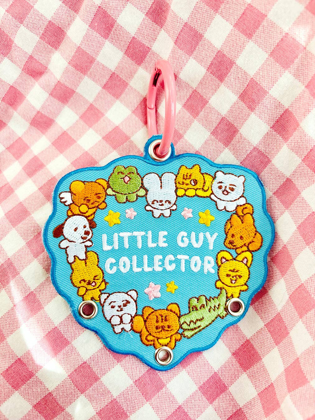 Maobabie - Little Guy Collector Embroidered Keychain