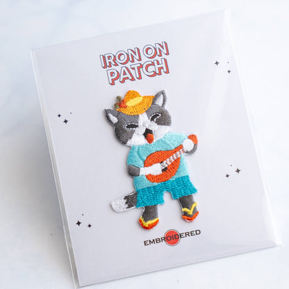 U PLUS INC - Cute Cat character Patches - Iron on Patch