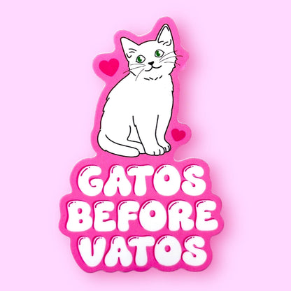 The Hissin' Kitten - Gatos Before Vatos Sticker