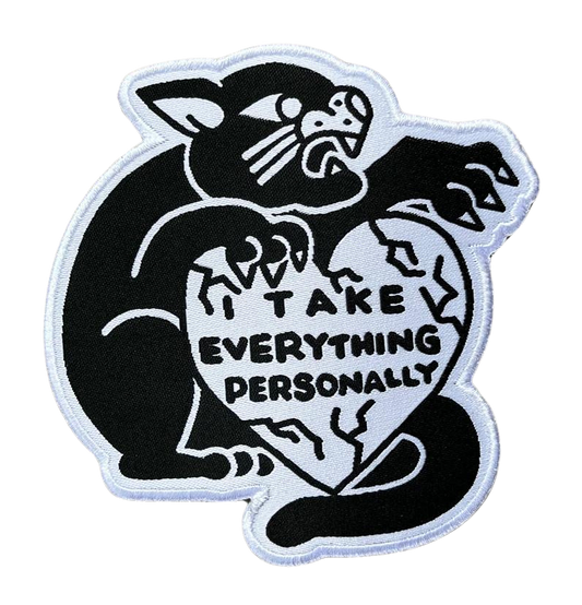 "I Take Everything Personally" cat patch