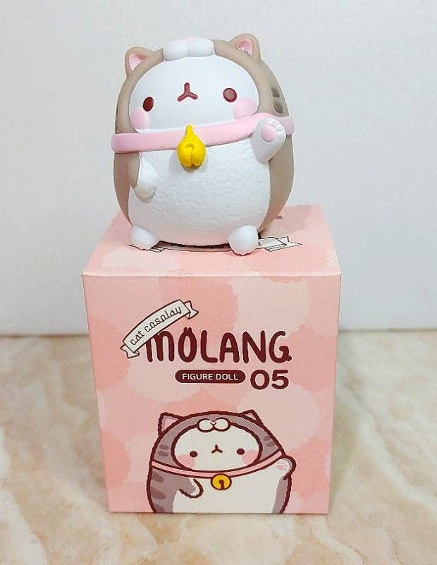 Molang Lazy Cat Costume Figure Blind Box Random Toy Vol.5