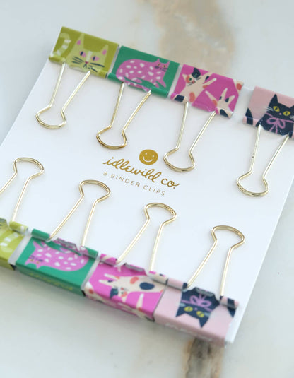 Binder Clips | Cats