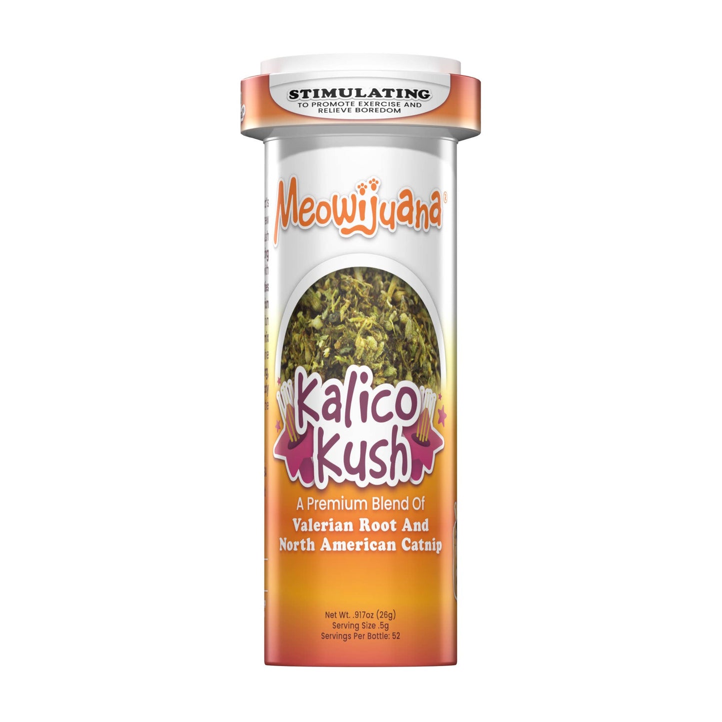 Meowijuana Kalico Kush - Valerian Root and Catnip Blend