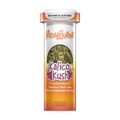 Meowijuana Kalico Kush - Valerian Root and Catnip Blend