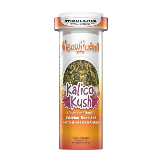 Meowijuana Kalico Kush - Valerian Root and Catnip Blend