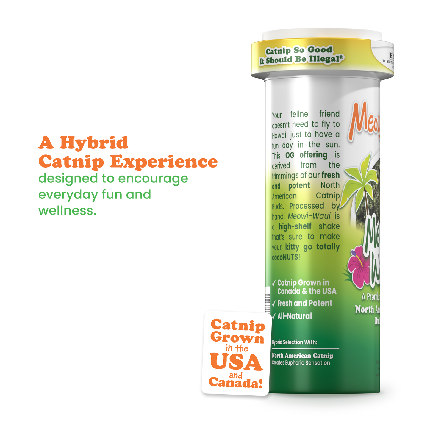 Meowi-Waui - Ground Catnip and Catnip Buds