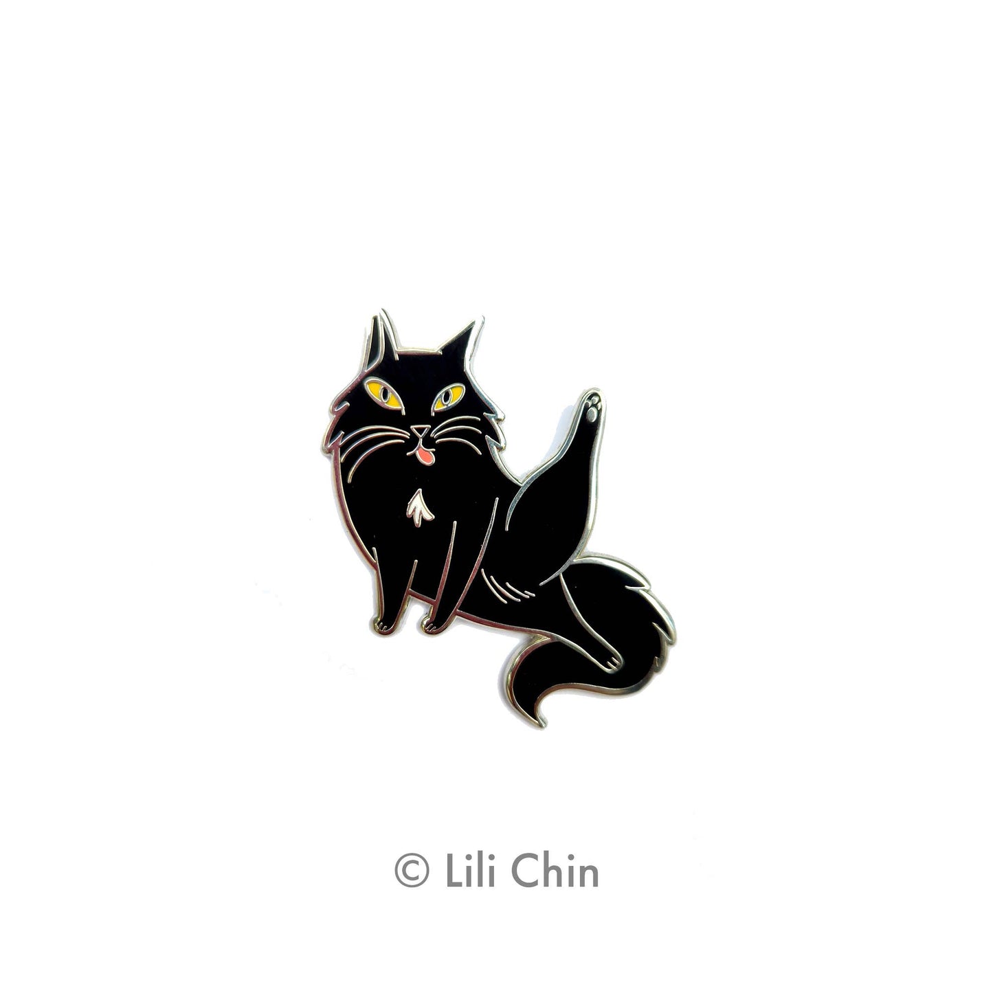 "Blep" KITTY PIN