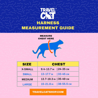 "The Purrfectly Pink" Iridescent Harness & Leash Set