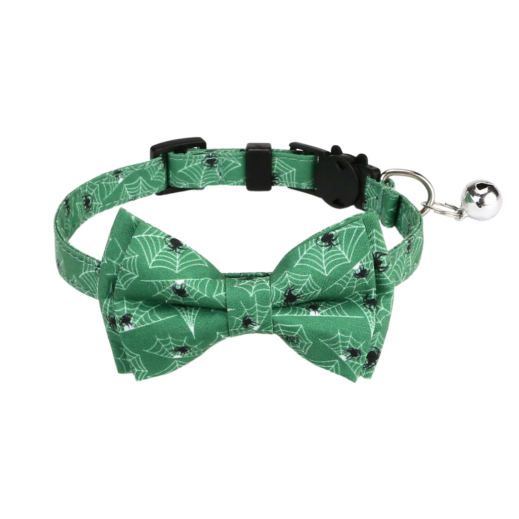 Halloween Breakaway Cat Bowtie Collar