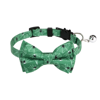 Halloween Breakaway Cat Bowtie Collar