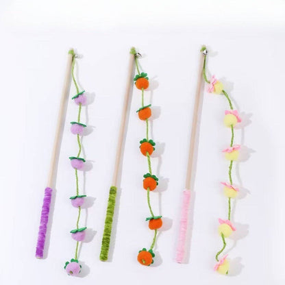 Garden Beads Wand Cat Toy