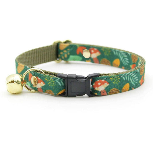 "Forest Fantasy" Woodland Cat Collar