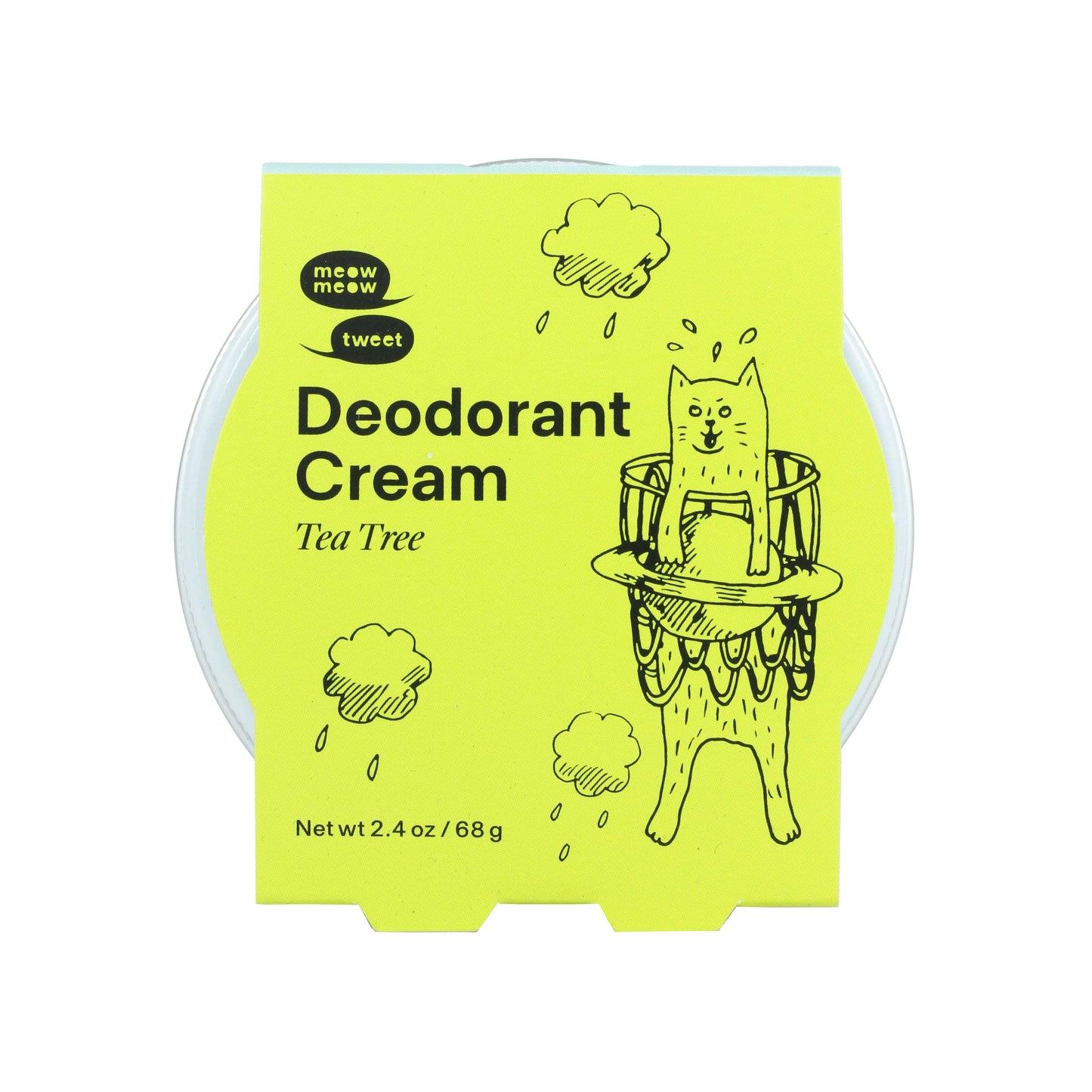 Meow Meow Tweet - Tea Tree Deodorant Cream