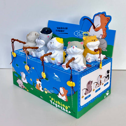 BCmini - 71322 Fishing Cat Family Blind Box-6
