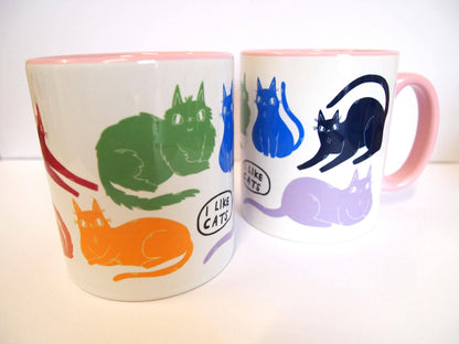 Rainbow Cats Coffee Mug