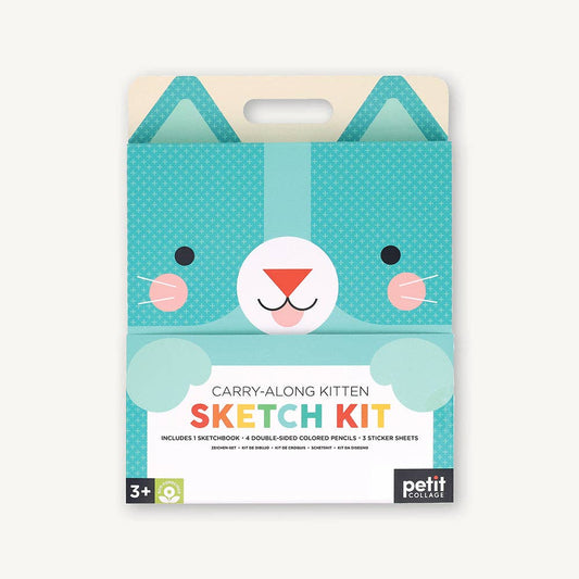Chronicle Books - Carry-Along Kitten Sketch Kit
