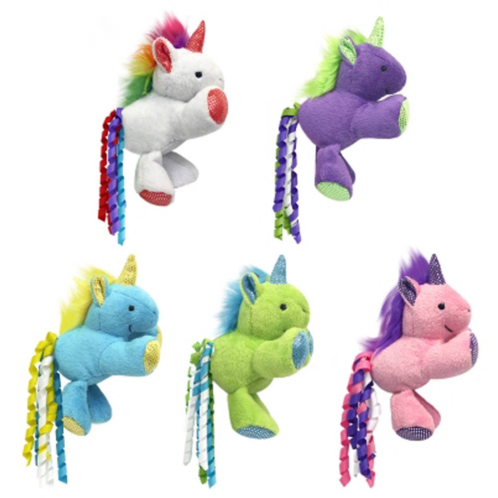 Catnip Unicorn Toy 3"