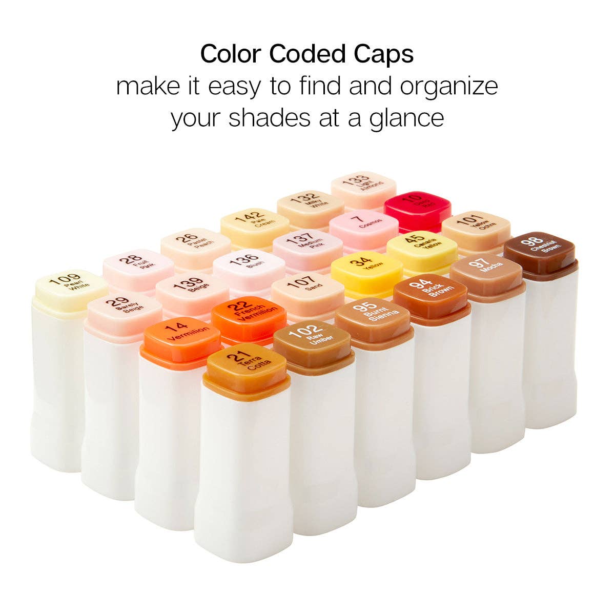 PRO Double-Ended Alcohol Markers - 24 Portrait Colors