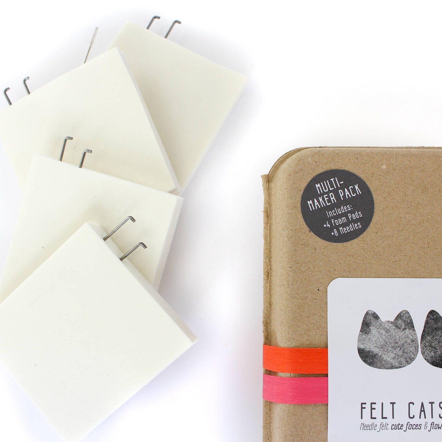 Black Cats Felting Craft Kit