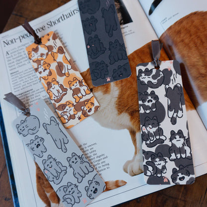 Grey Cats Bookmark