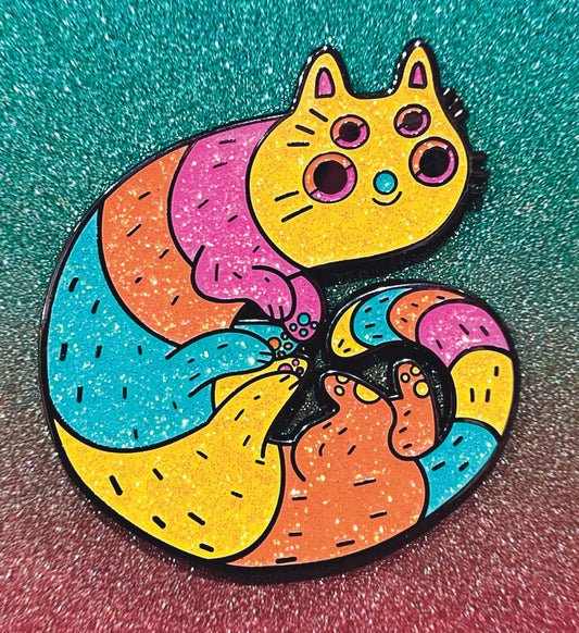 Space Cat Enamel pin