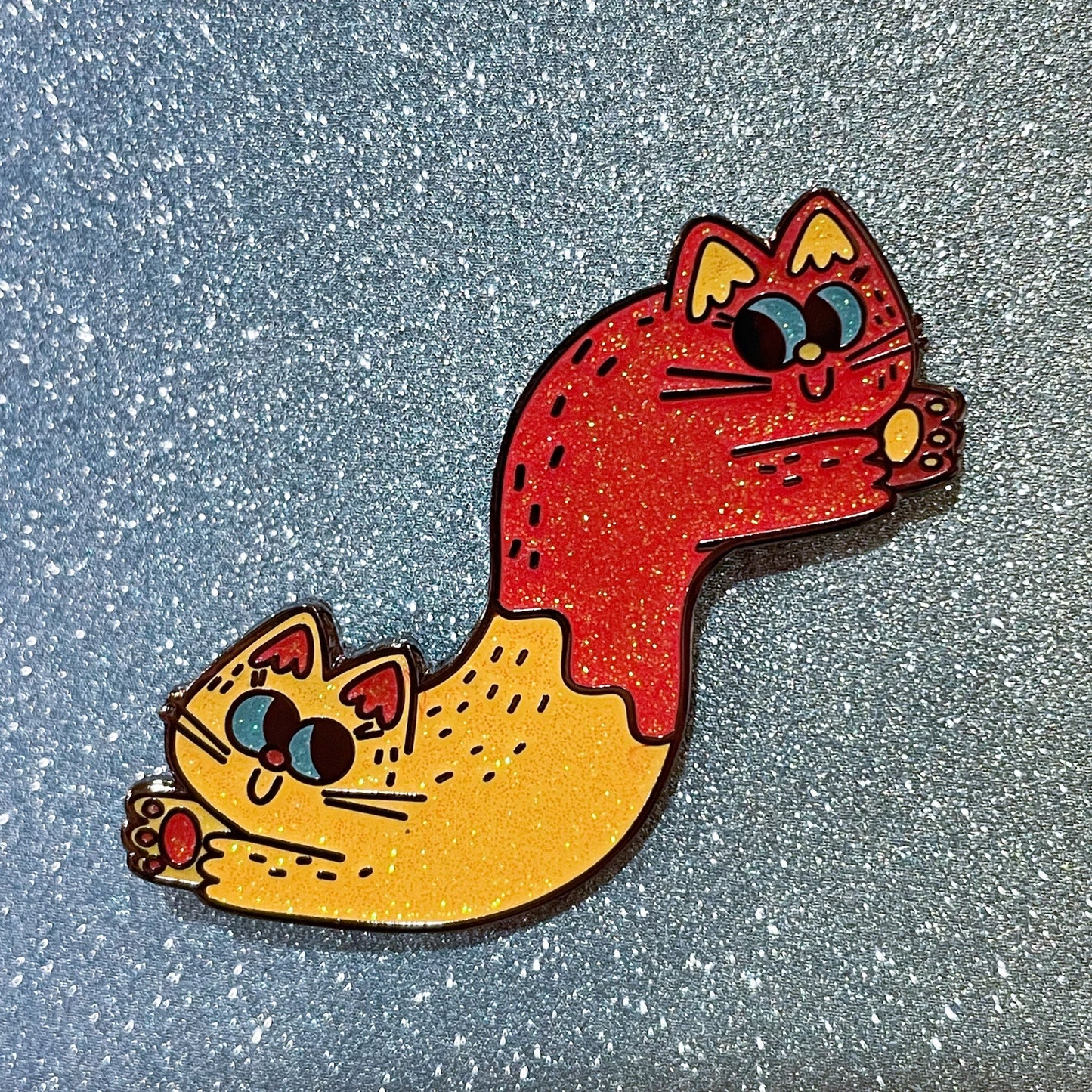 Cherry Lemon Gummy Cat pin