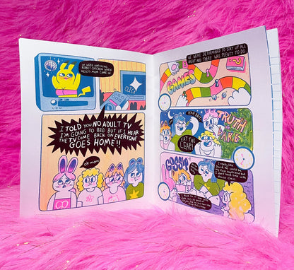 "The Sleepover" - Autobio comic zine