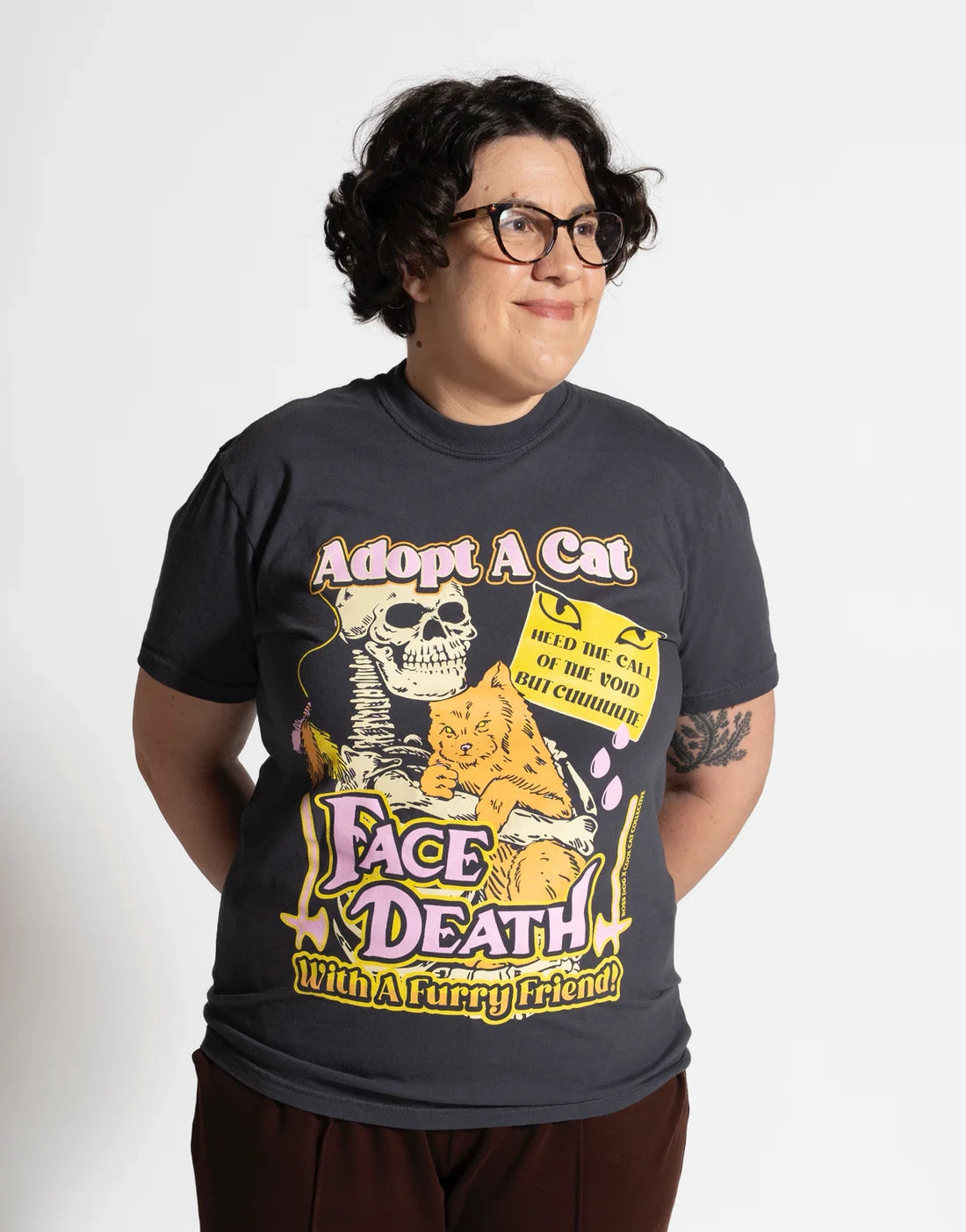 “Adopt A Cat” t-shirt