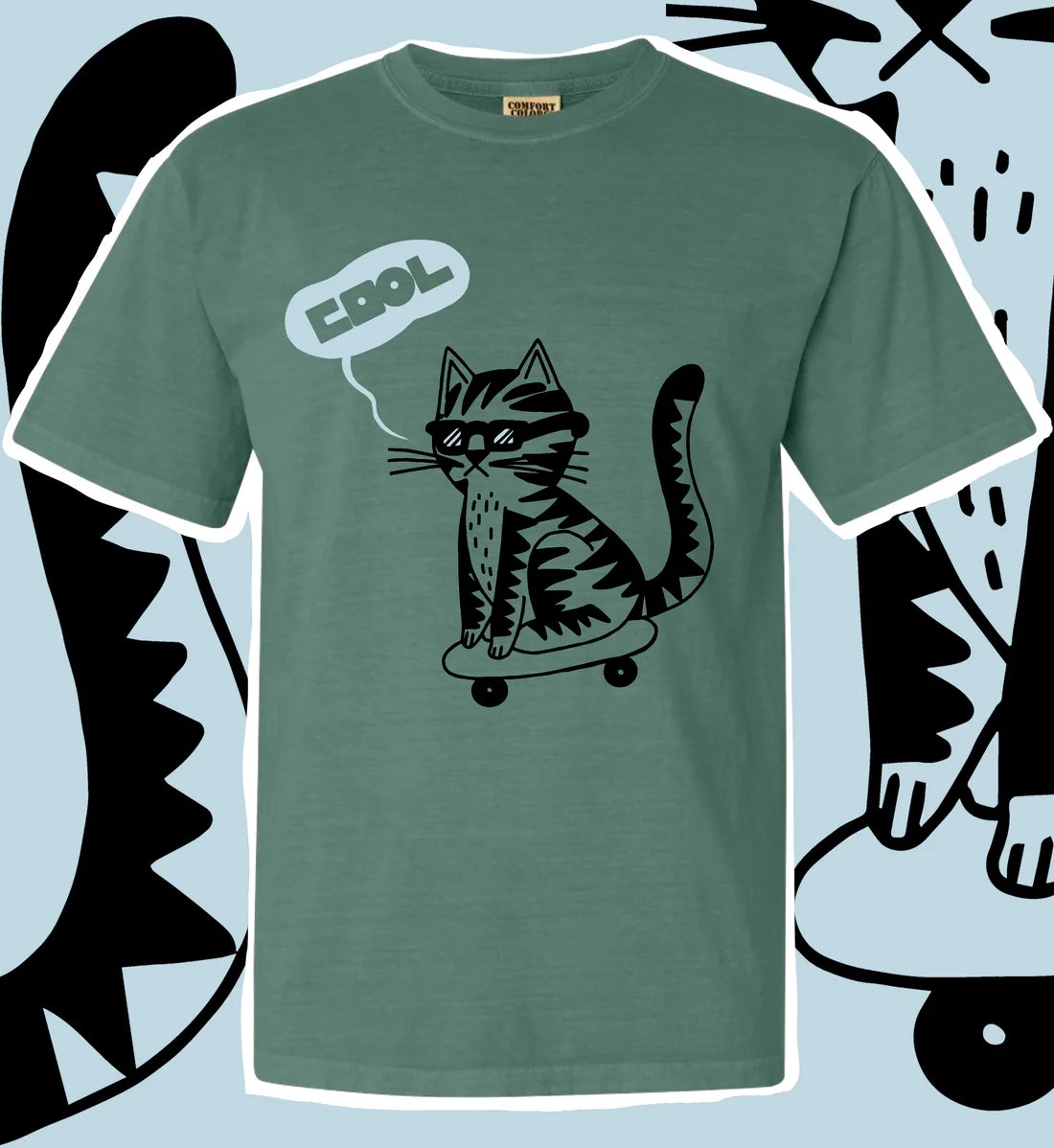 Cool Cat Collective logo t-shirt