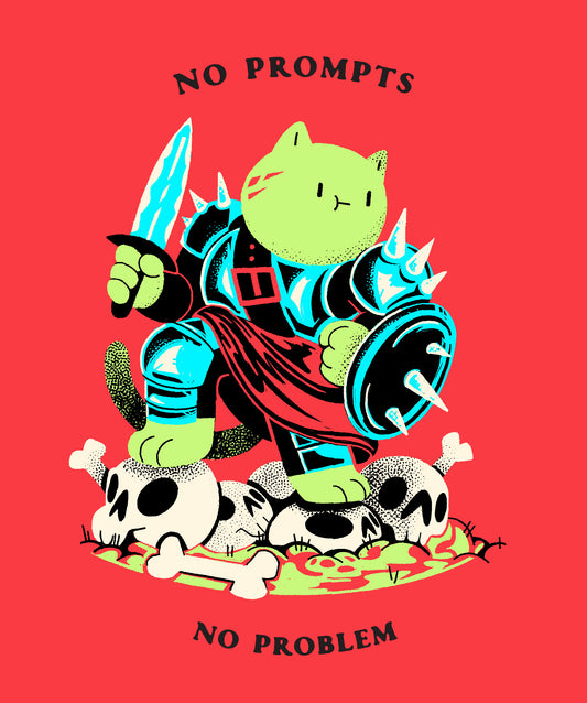 "No Prompts, No Problem" by Lucia Sancho