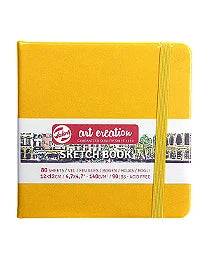 Talens Art Creations Sketchbooks: 12 x 12 cm yellow